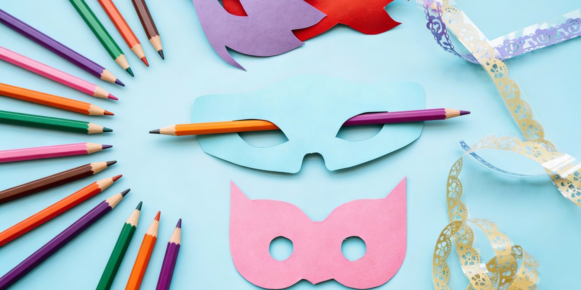 Taller infantil de máscaras de Carnaval